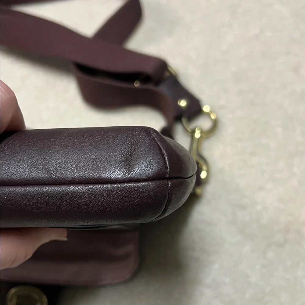 Coach Brown Leather Bag - Picture 6 of 14